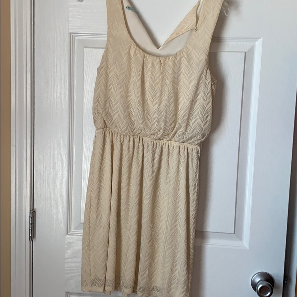 Off white dress